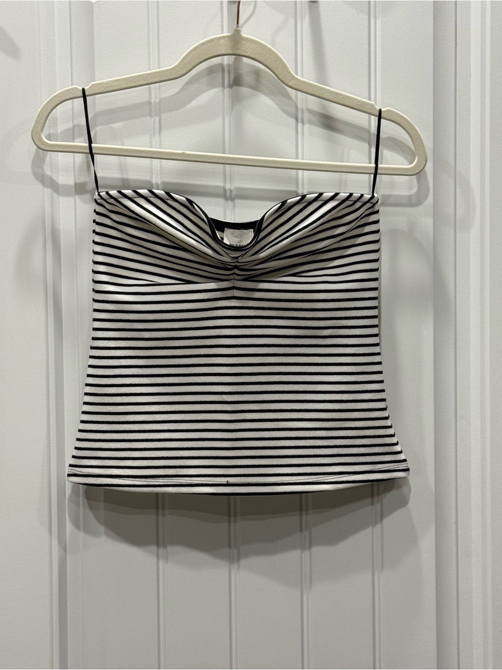 Anthropologie Maeve Women’s Size S Black & White Striped Sleeveless Tank Top NWT